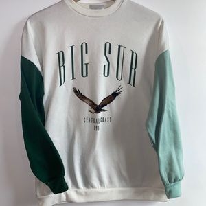 VINTAGE Big Sur oversized pullover